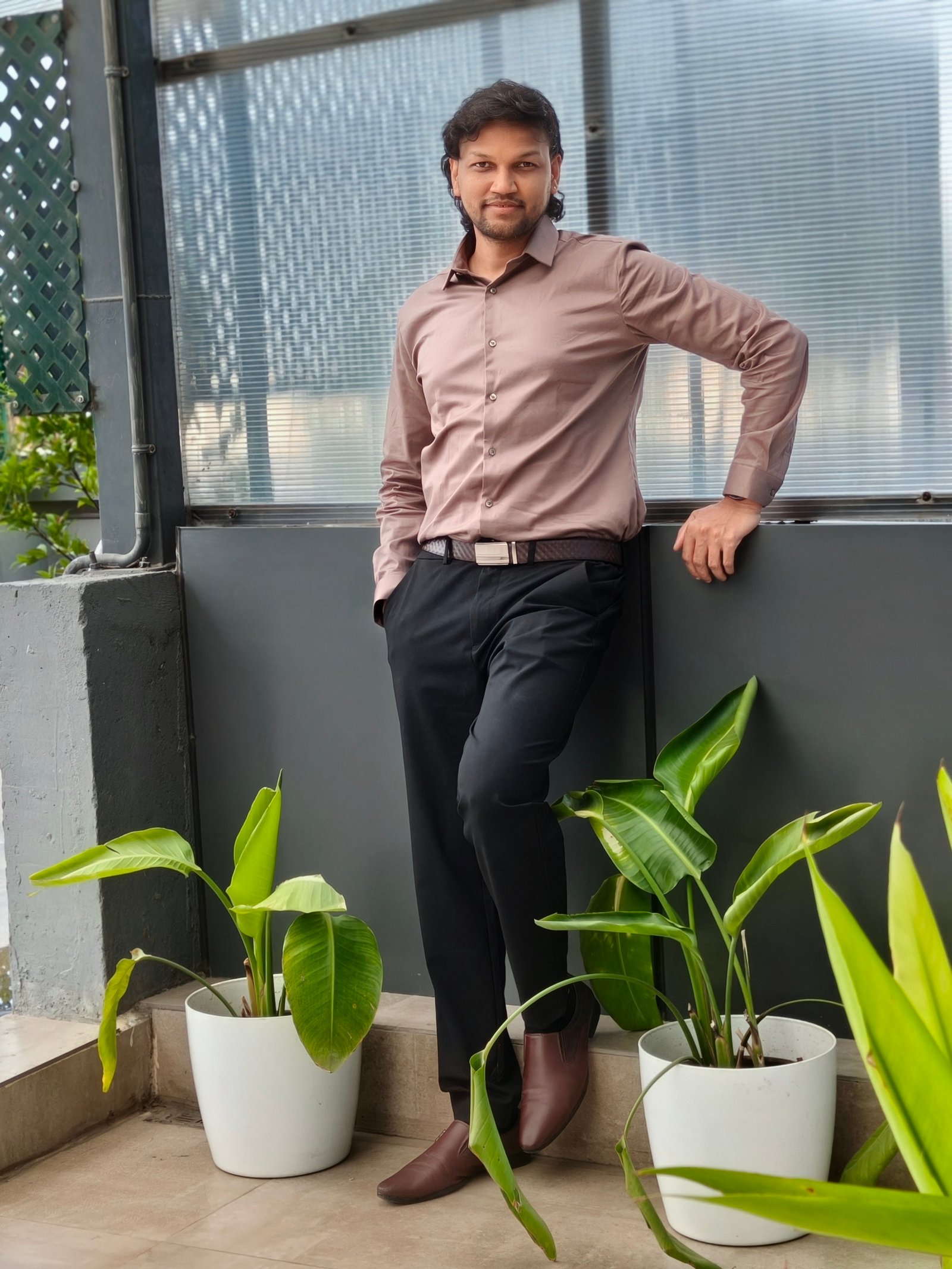 Portrait of Balaji Deendayalan, Life Coach